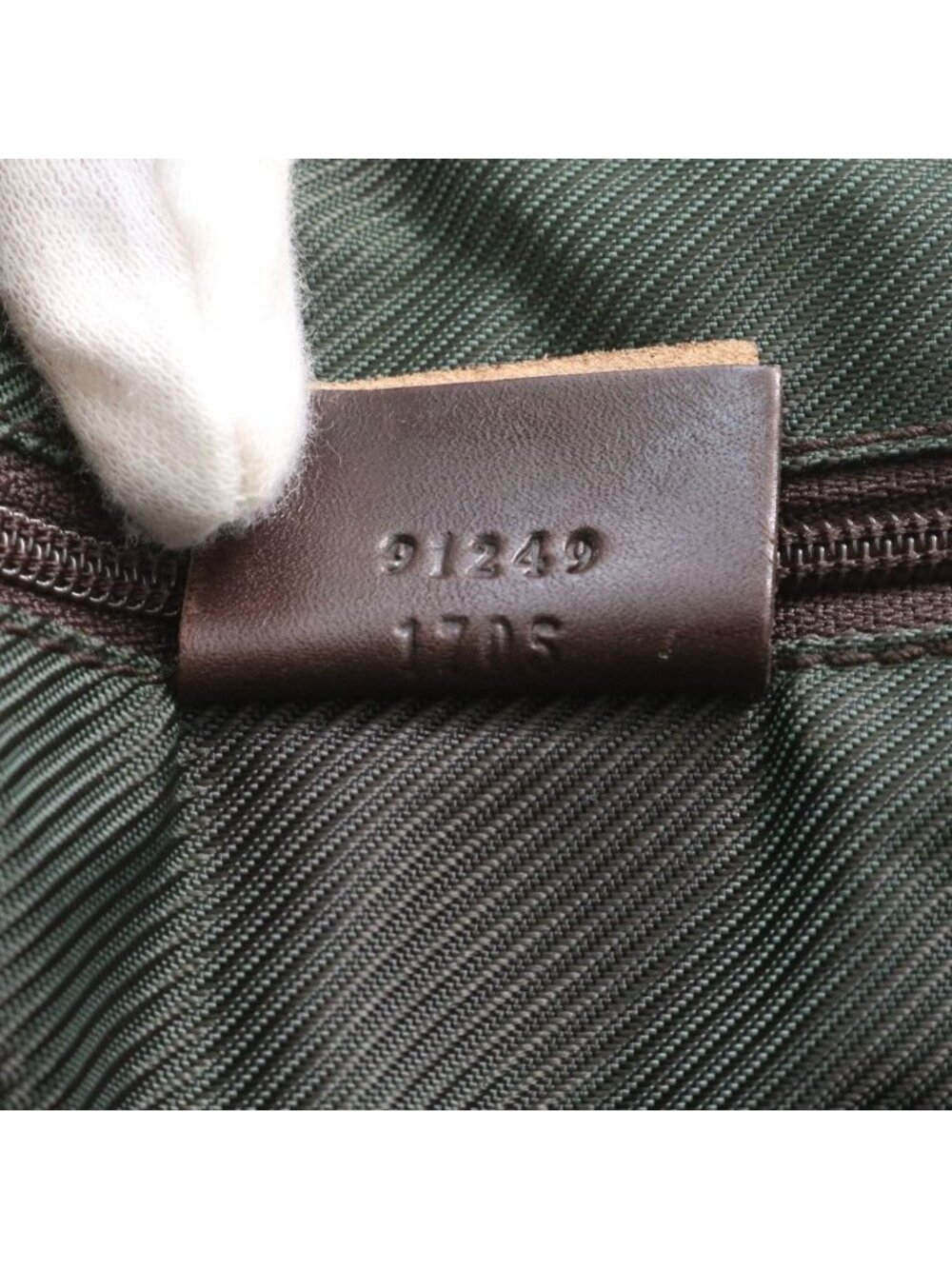 Gucci GG Supreme Leather Tote Shoulder Hand Brown Rbe - Picture 13 of 13